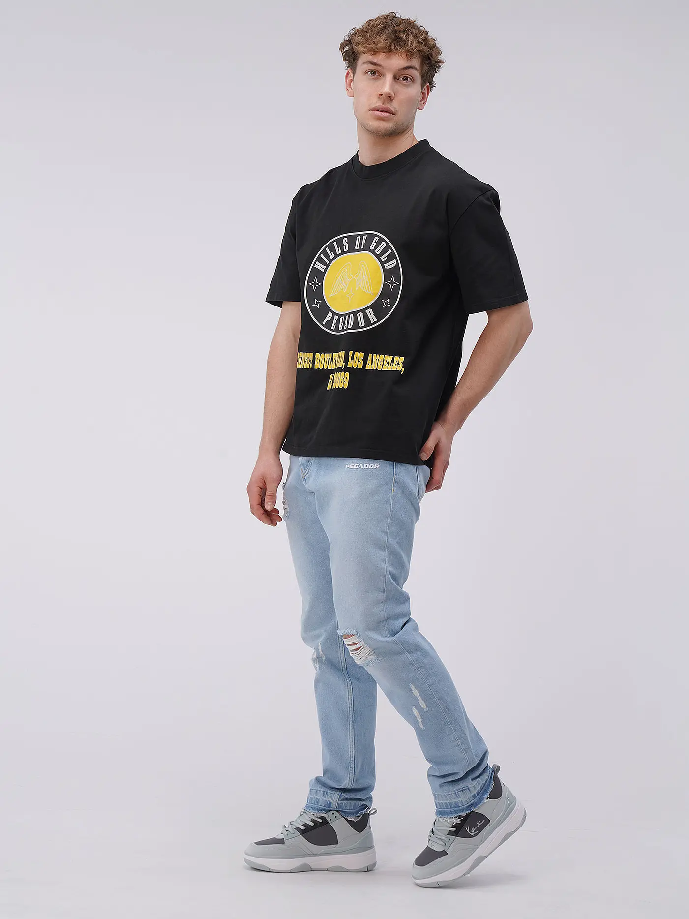 PEGADOR | T-Shirt Oversized Fit ALGON | 
